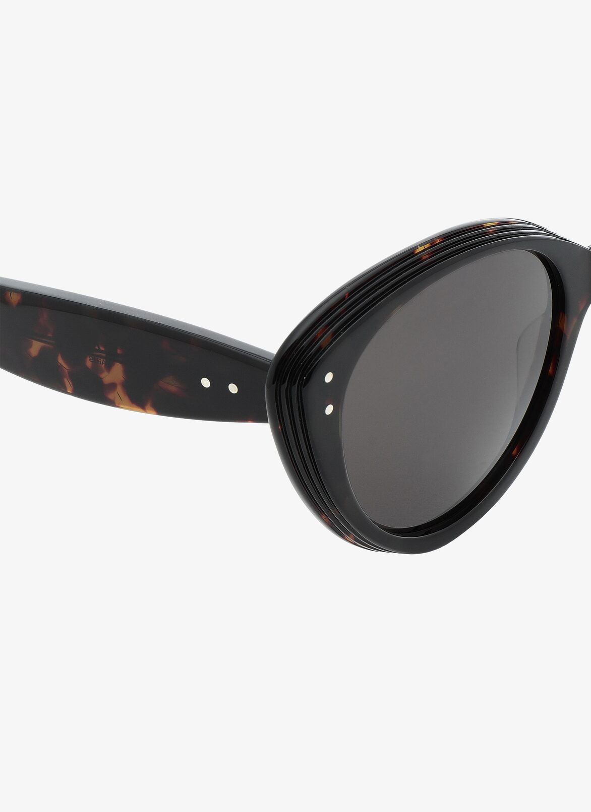 Burgundy Cat-Eye Sunglasses ALAÏA HAVANA-HAVANA-GRAY BURGUNDY CAT-EYE SUNGLASSES